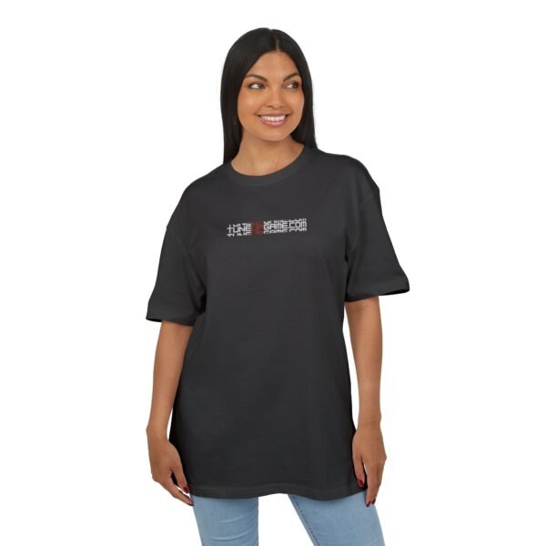 tuneupgame.com - Unisex Heavy Oversize Tee - Comfortable Casual Wear, Streetwear Essential, Gift for Him/Her, Summer Fashion, Relaxed Style - Includes 50 credits - Image 11