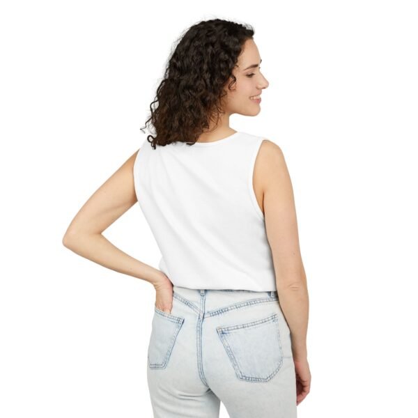 tuneupgame.com - Garment-Dyed Unisex Tank Top - Relaxed Summer Vibes, Perfect for Beach Days, Casual Outings, Gifts for Him or Her - Includes 50 credits - Image 4
