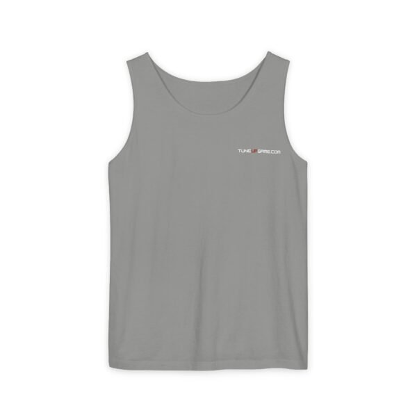 tuneupgame.com - Garment-Dyed Unisex Tank Top - Relaxed Summer Vibes, Perfect for Beach Days, Casual Outings, Gifts for Him or Her - Includes 50 credits - Image 25