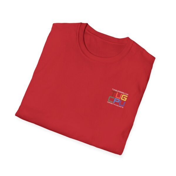 tuneupgame.com - LGBTQ+ Design Corner Colorful Unisex T-Shirt with 'TUS CPU' Graphic, Trendy Shirt for Tech Lovers, Gift for Students, Casual Wear, Everyday Fashion - Includes 50 credits - Image 32
