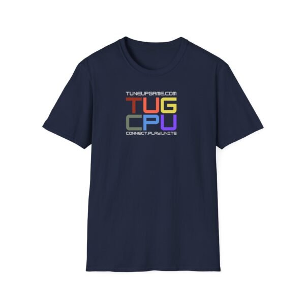 tuneupgame.com - LGBTQ+ Shirt Colorful Graphic T-Shirt for Tech Enthusiasts, Unisex Softstyle Tee, Perfect Gift for Gamers, Birthday, Casual Wear, Creative Design - Includes 50 credits