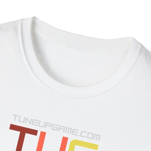 tuneupgame.com - LGBTQ+ Shirt Colorful Graphic T-Shirt for Tech Enthusiasts, Unisex Softstyle Tee, Perfect Gift for Gamers, Birthday, Casual Wear, Creative Design - Includes 50 credits - Image 7