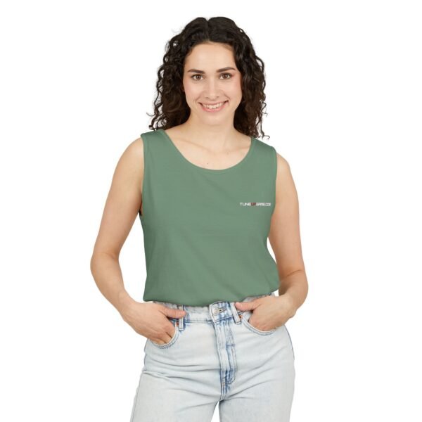 tuneupgame.com - Garment-Dyed Unisex Tank Top - Relaxed Summer Vibes, Perfect for Beach Days, Casual Outings, Gifts for Him or Her - Includes 50 credits - Image 19