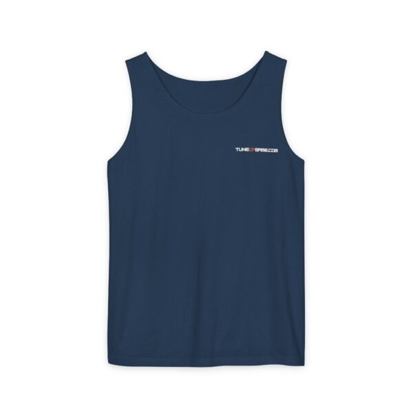 tuneupgame.com - Garment-Dyed Unisex Tank Top - Relaxed Summer Vibes, Perfect for Beach Days, Casual Outings, Gifts for Him or Her - Includes 50 credits - Image 29