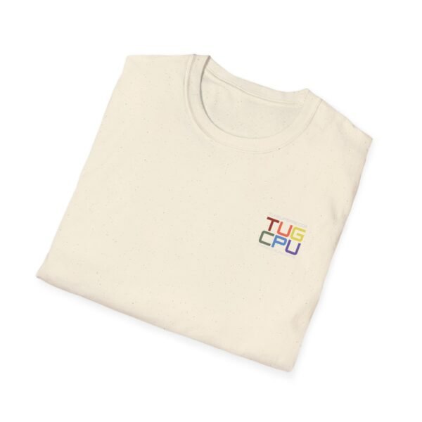 tuneupgame.com - LGBTQ+ Design Corner Colorful Unisex T-Shirt with 'TUS CPU' Graphic, Trendy Shirt for Tech Lovers, Gift for Students, Casual Wear, Everyday Fashion - Includes 50 credits - Image 12