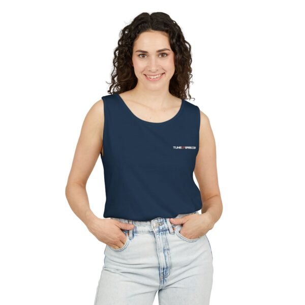 tuneupgame.com - Garment-Dyed Unisex Tank Top - Relaxed Summer Vibes, Perfect for Beach Days, Casual Outings, Gifts for Him or Her - Includes 50 credits - Image 31