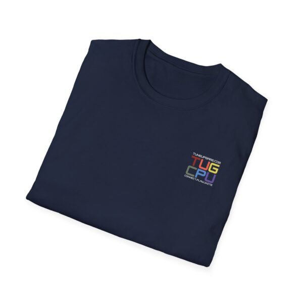 tuneupgame.com - LGBTQ+ Design Corner Colorful Unisex T-Shirt with 'TUS CPU' Graphic, Trendy Shirt for Tech Lovers, Gift for Students, Casual Wear, Everyday Fashion - Includes 50 credits - Image 28