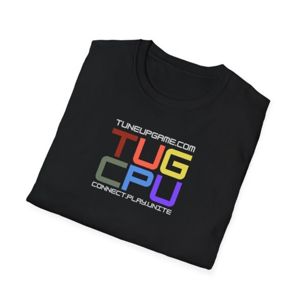 tuneupgame.com - LGBTQ+ Shirt Colorful Graphic T-Shirt for Tech Enthusiasts, Unisex Softstyle Tee, Perfect Gift for Gamers, Birthday, Casual Wear, Creative Design - Includes 50 credits - Image 12
