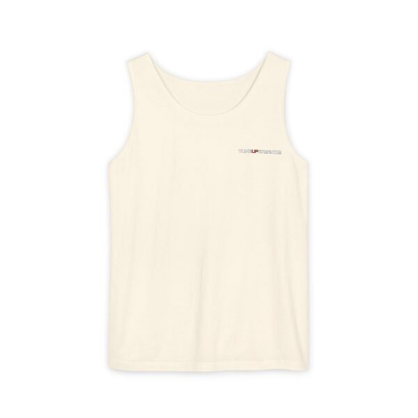 tuneupgame.com - Garment-Dyed Unisex Tank Top - Relaxed Summer Vibes, Perfect for Beach Days, Casual Outings, Gifts for Him or Her - Includes 50 credits - Image 13