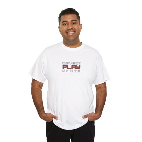 tuneupgame.com Exclusive T-shirt Connect . Play . Unite Design – Includes 50 Credits - Image 4