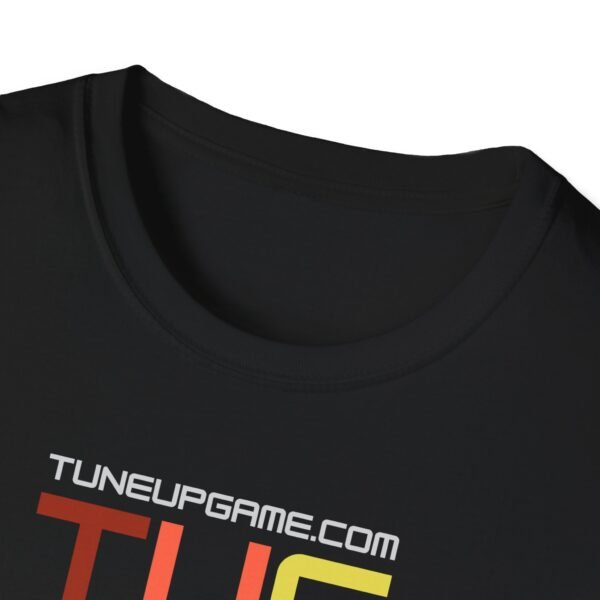tuneupgame.com - LGBTQ+ Shirt Colorful Graphic T-Shirt for Tech Enthusiasts, Unisex Softstyle Tee, Perfect Gift for Gamers, Birthday, Casual Wear, Creative Design - Includes 50 credits - Image 11