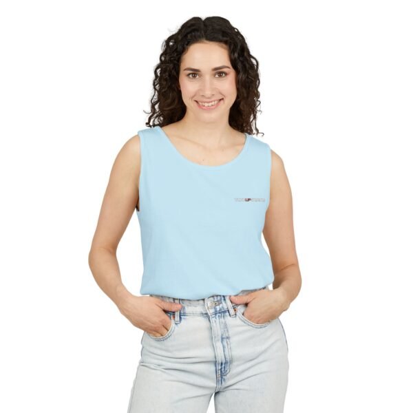 tuneupgame.com - Garment-Dyed Unisex Tank Top - Relaxed Summer Vibes, Perfect for Beach Days, Casual Outings, Gifts for Him or Her - Includes 50 credits - Image 23
