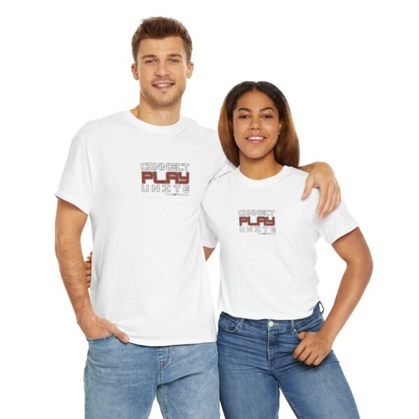 tuneupgame.com Exclusive T-shirt Connect . Play . Unite Design – Includes 50 Credits - Image 5