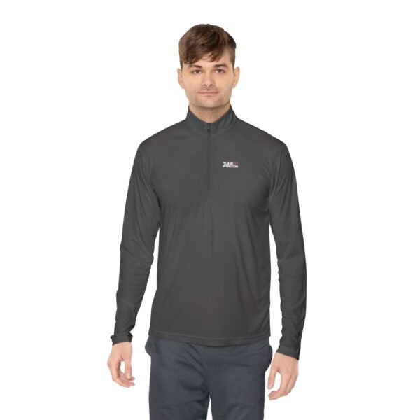 tuneupgame.com Unisex Quarter-Zip Pullover: Cozy Casual Wear for Outdoor Adventures, Gym, Travel, Everyday Comfort & Seasonal Layering - Includes 50 credits - Image 4