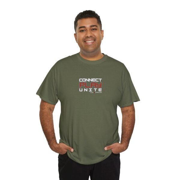 tuneupgame.com Exclusive T-shirt Connect . Play . Unite Design – Includes 50 Credits - Image 19