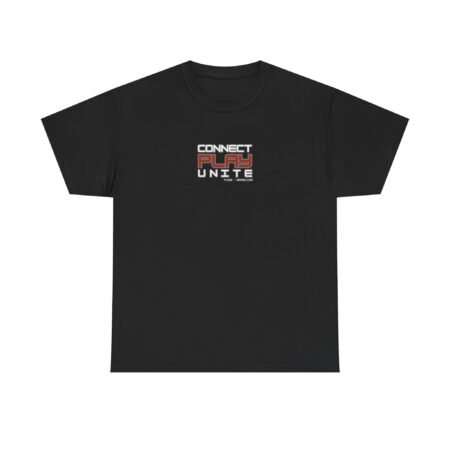 tuneupgame.com Exclusive T-shirt Connect . Play . Unite Design – Includes 50 Credits