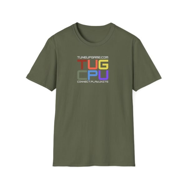 tuneupgame.com - LGBTQ+ Shirt Colorful Graphic T-Shirt for Tech Enthusiasts, Unisex Softstyle Tee, Perfect Gift for Gamers, Birthday, Casual Wear, Creative Design - Includes 50 credits - Image 17