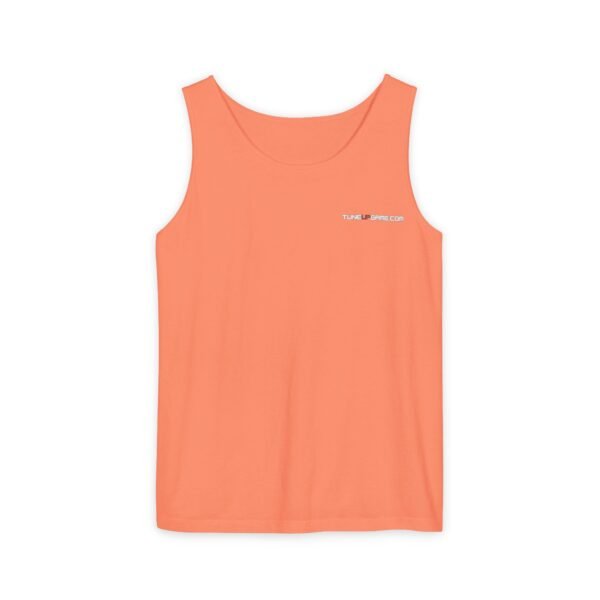 tuneupgame.com - Garment-Dyed Unisex Tank Top - Relaxed Summer Vibes, Perfect for Beach Days, Casual Outings, Gifts for Him or Her - Includes 50 credits - Image 9