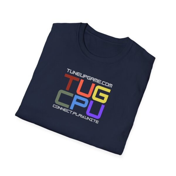 tuneupgame.com - LGBTQ+ Shirt Colorful Graphic T-Shirt for Tech Enthusiasts, Unisex Softstyle Tee, Perfect Gift for Gamers, Birthday, Casual Wear, Creative Design - Includes 50 credits - Image 4