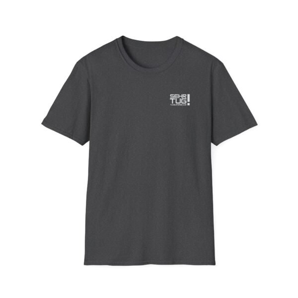 tuneupgame.com - Unisex Softstyle T-Shirt with 'SEHRI TUG!' Dark Color Design - Casual Wear, Gifts, Everyday Style, Summer Outfit, Trendy Tee - Includes 50 credits - Image 13