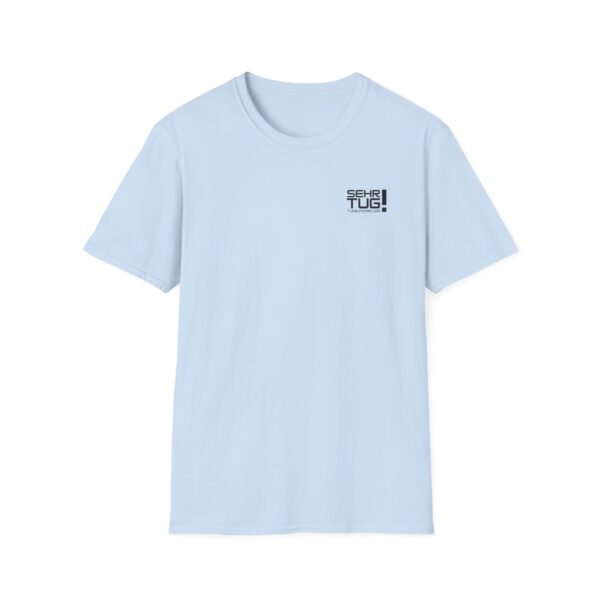 tuneupgame.com - Unisex Softstyle T-Shirt with 'SEHRI TUG!' Light Color Design - Casual Wear, Gifts, Everyday Style, Summer Outfit, Trendy Tee - Includes 50 credits - Image 9