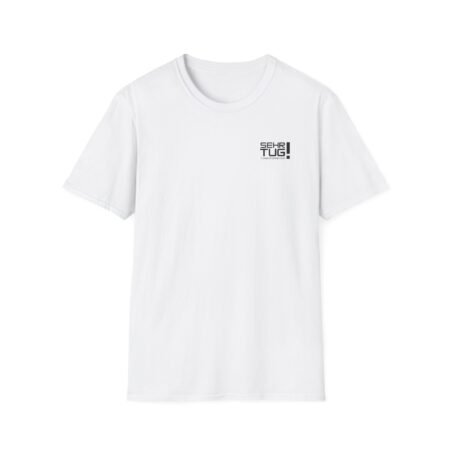 tuneupgame.com - Unisex Softstyle T-Shirt with 'SEHRI TUG!' Light Color Design - Casual Wear, Gifts, Everyday Style, Summer Outfit, Trendy Tee - Includes 50 credits