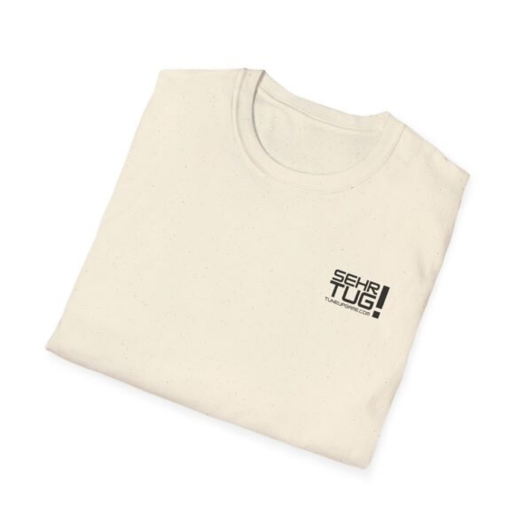 tuneupgame.com - Unisex Softstyle T-Shirt with 'SEHRI TUG!' Light Color Design - Casual Wear, Gifts, Everyday Style, Summer Outfit, Trendy Tee - Includes 50 credits - Image 8