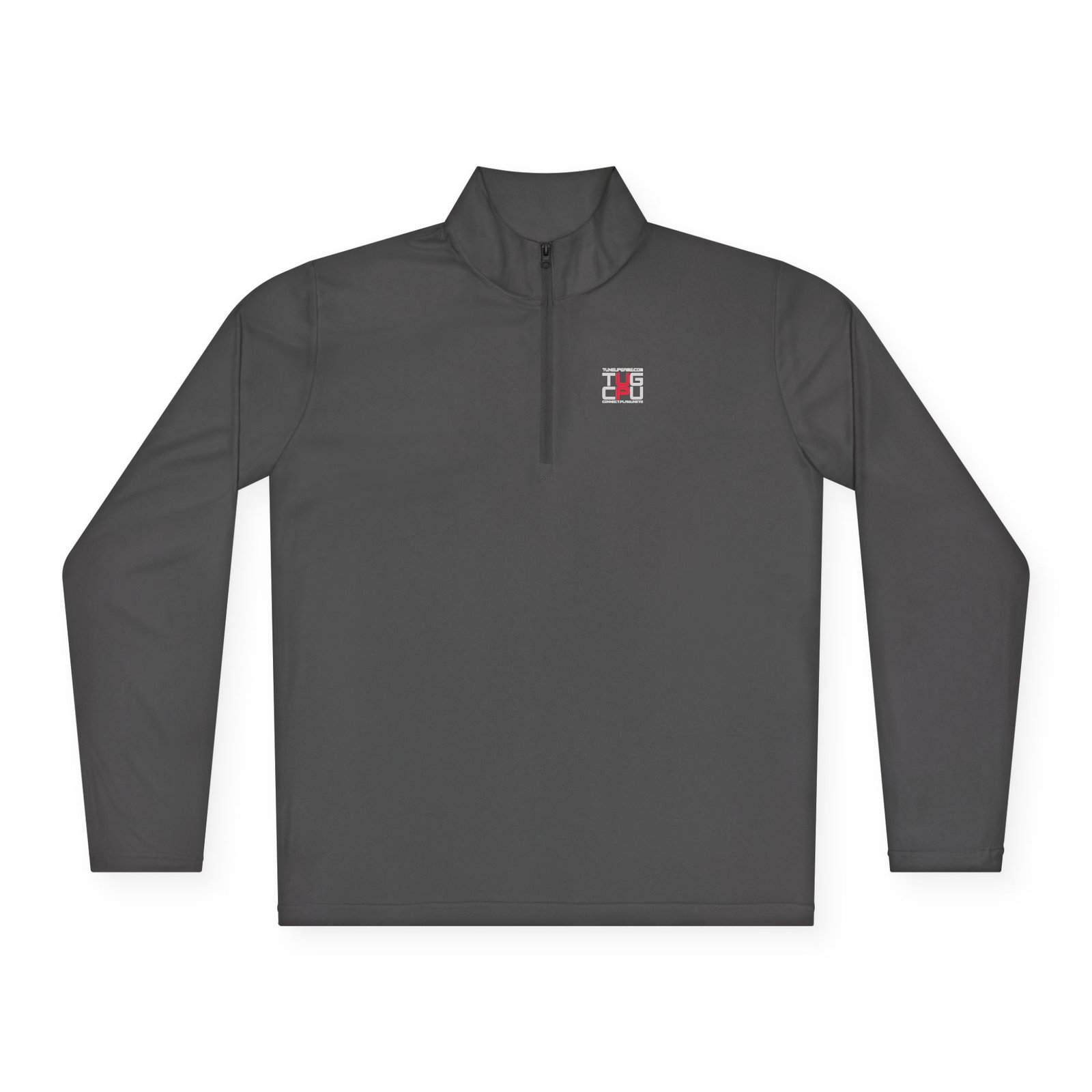 tuneupgame.com Unisex Quarter-Zip Pullover: Cozy Casual Wear for Outdoor Adventures, Gym, Travel, Everyday Comfort & Seasonal Layering - Includes 50 tokens - Image 2