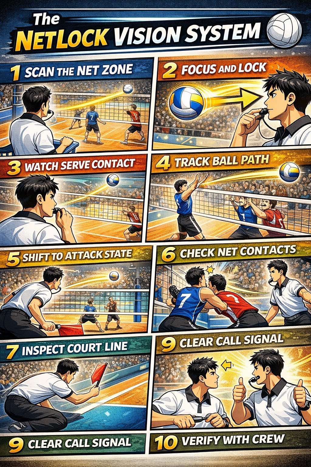 Precision Sweep Officiating