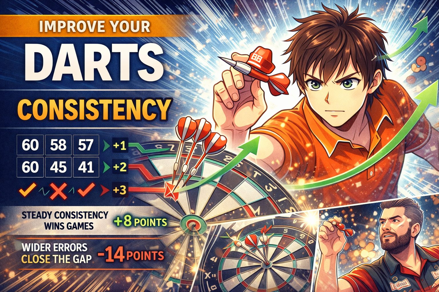Consistency Under Pressure What Real Matches Reveal About Effective Darts Strategy