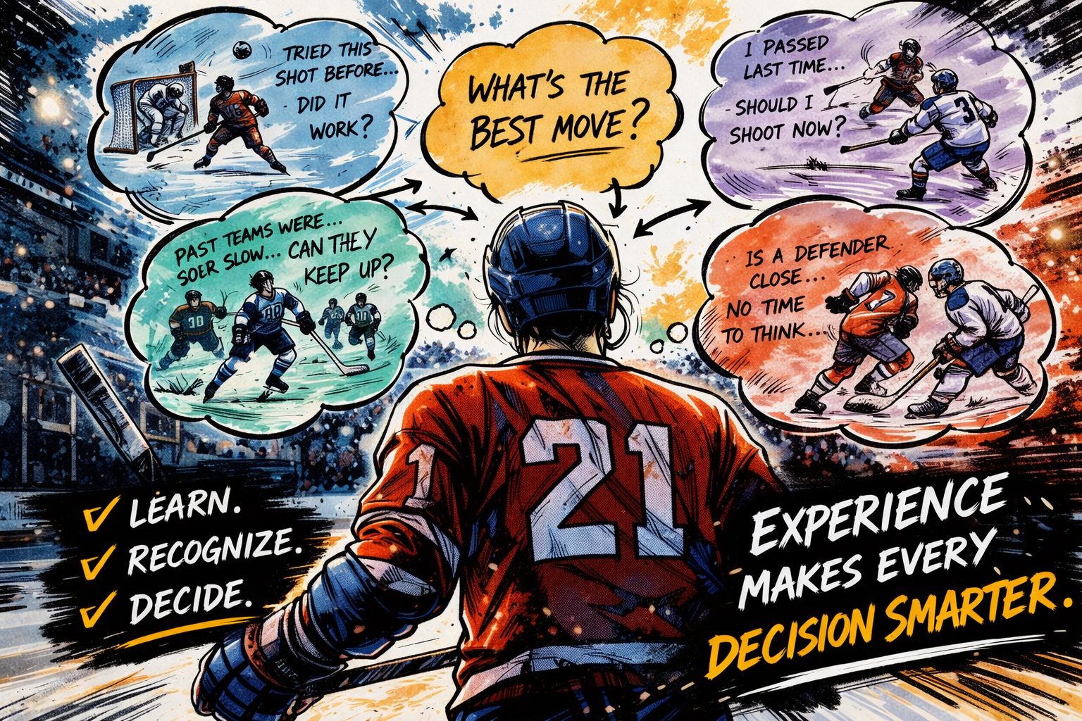 How I Make Hockey Decisions Using Experience and Simple Numbers